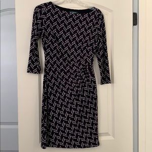 Lauren by Ralph Lauren Geometric Jersey Dress